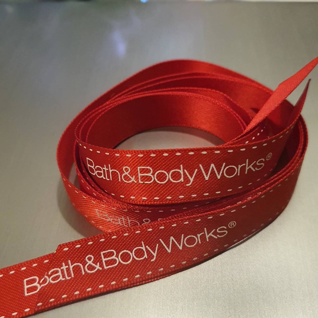 Bag Ribbon Bath & Body Works Plastic  Paper Card ถุงกระดาษ ถุงพลาสติก ริบบิ้น ราคา ถูกที่สุด ดีลบีเคเค แกลเลอรีภาพที่ 6