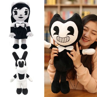 Bendy and the Ink Machine Plush Doll Figure Toy Black Whit Boris Alice Gift Toy