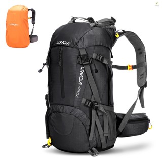 Lixada 50L Water Resistant Outdoor Sport Hiking Camping Travel Backpack Pack Mountaineering Climbing Backpacking Trekking Bag Knapsack with Rain Cover