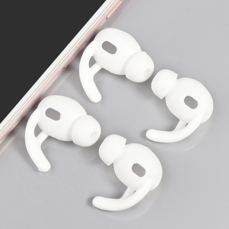 Run 2 คู่เปลี่ยนซิลิโคนนุ่มหูฟัง Hooks Eartips สําหรับ 3 หูฟัง SL