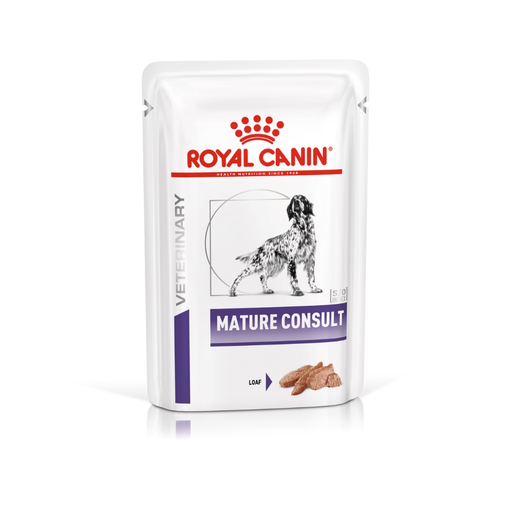 Royal Canin Mature Consult Dog Pouch - โรยัล คานิน อาหารเปียกสำหรับสุนัขสูงวัย (85g.)