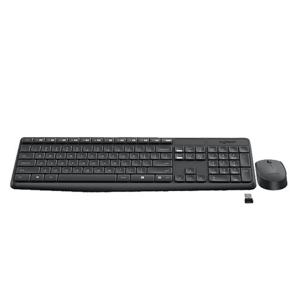 ⚡️กรุงเทพฯด่วน1ชั่วโมง⚡️ LOGITECH MK235 คีย์บอร์ดและเมาส์ไร้สาย WIRELESS KEYBOARDMOUSE TH/EN รับประกัน 1 ปี