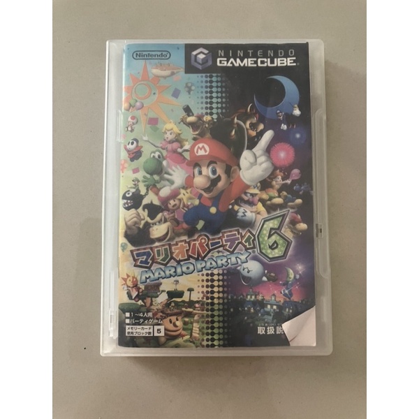 แผ่นแท้ [GC] Game Cube Mario Party 6 Japan Original แบบไม่มีซองสวม