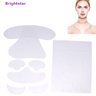 Brightstar 5/18 * แผ่นซิลิโคนหน้าผากคอสติกเกอร์แพทช์ดูแลผิวลดริ้วรอยใหม่