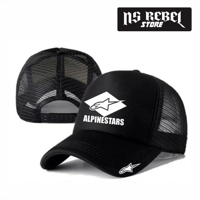 SIMPLE LOGO RACING TRUCKER NET HAT ผู้ใหญ่ TRUCKER HAT