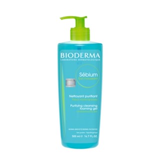 ✨ของขวัญฟรี★ตัวอย่างฟรี✨Bioderma Sebium Gel Moussant 500ml