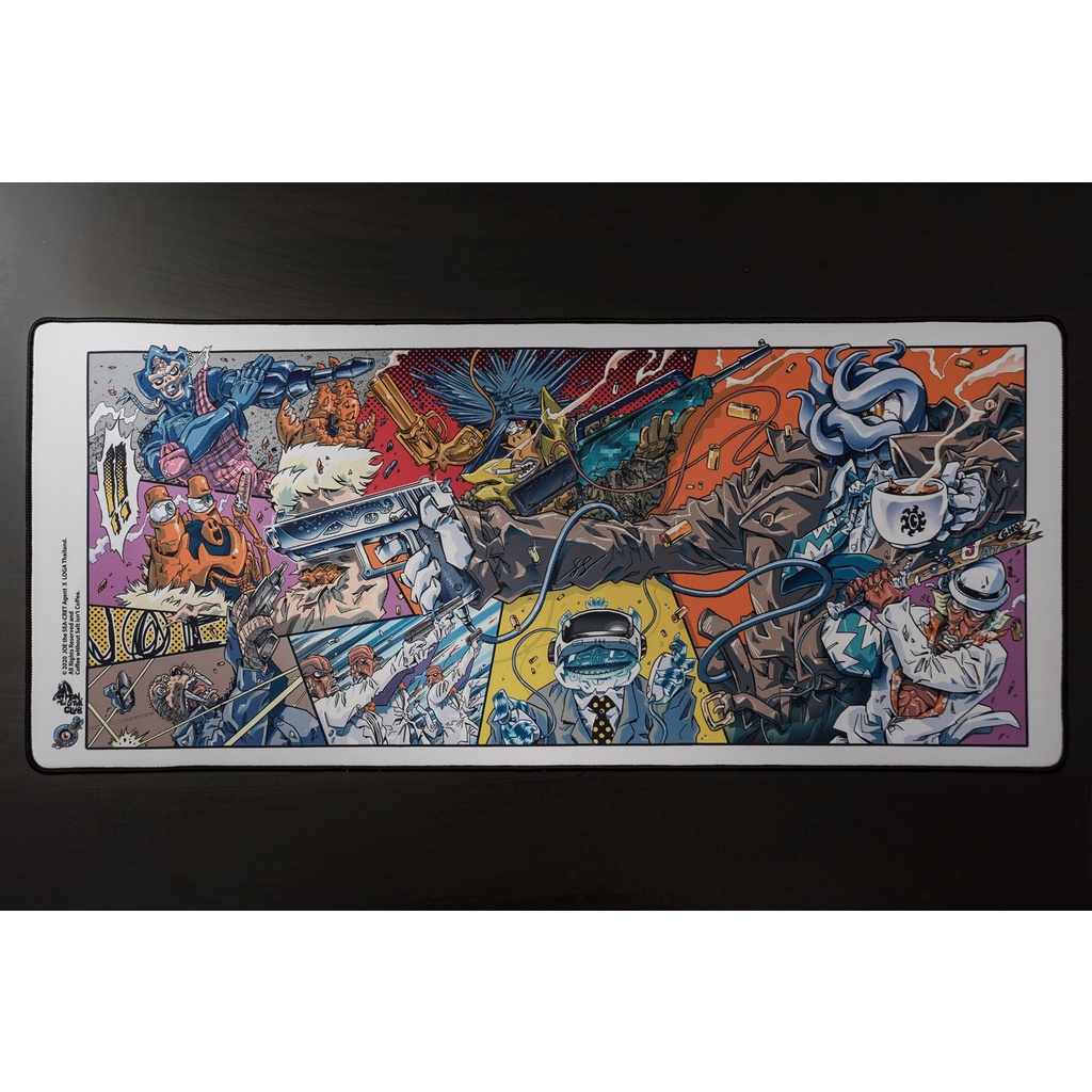 แผ่นรองเมาส์ CARNIVAL x LOGA x JOE THE SEA-CRET AGENT Mantra WP XXL Mousepad