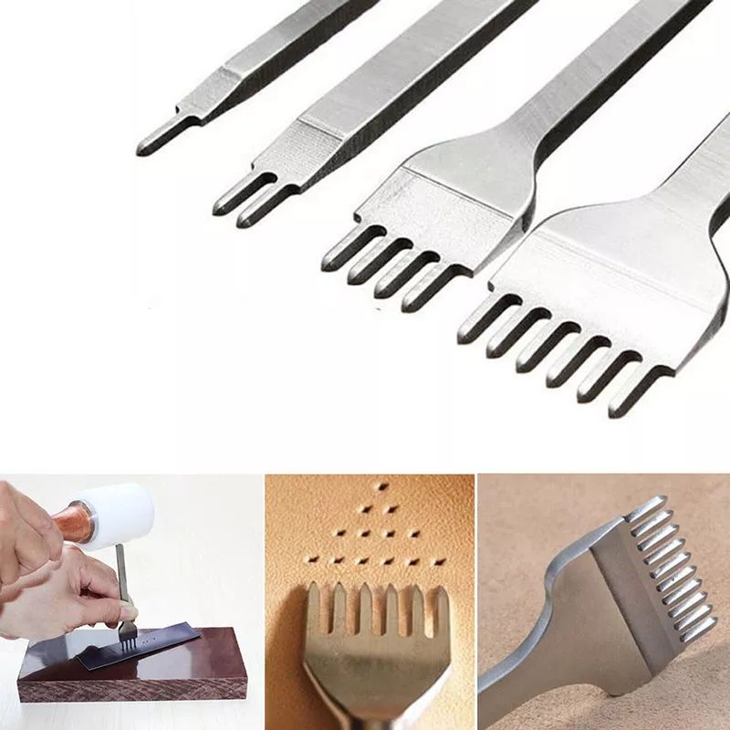 Punch Seam Hole Leather Craft Tool Punch1++4+6