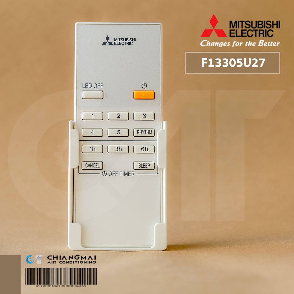 F13305U27 รีโมทพัดลม Mitsubishi Electric รุ่น C56-RW5, C56-RA5 รีโมทแท้เบิกศูนย์