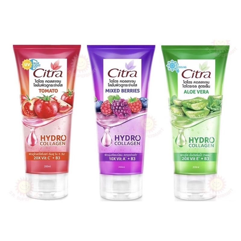 Citra Hydro Collagen lotion 200ml.