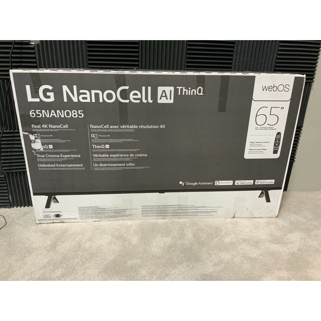 LG Electronics 65" NanoCell LED LCD Smart TV (4K) 65NANO85UNA