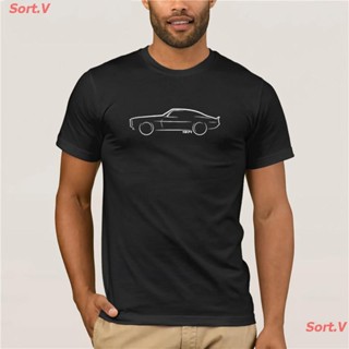 Sort.V 2021 เสื้อยืดผ้าฝ้าย 1971 พิมพ์ลาย Gen 2 Camaro Chevy Petrolhead สําหรับผู้ชาย เสื้อยืดโลโก้รถ