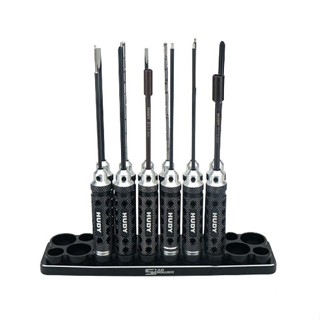 STP 20 Holes Hex Shank Screwdriver Bit Tool Holder Storage Case 14/18/22mm Tools แทนว่างเครื่องมือ