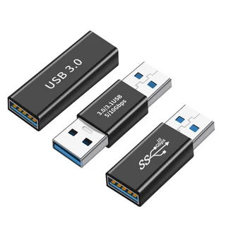 Ankndo อะแดปเตอร์เชื่อมต่อสายเคเบิล USB 3.1 USB 3.0 ตัวผู้ เป็นตัวเมีย สําหรับแล็ปท็อป คอมพิวเตอร์