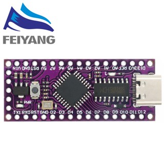 Lgt8f328p-lqfp32 MiniEVB TYPE-C อะไหล่นาโน V3.0 พร้อมคริสตัลออสซิลเลเตอร์ สําหรับ arduino