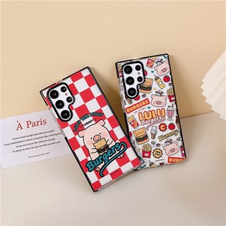 CASETIFY【LULU The PIGGY】เคสโทรศัพท์มือถือแบบนิ่ม TPU ใส กันกระแทก ลายศิลปิน สําหรับ Samsung Galaxy S23 Ultra Plus S22 Ultra S20 S21 Ultra Plus S20+