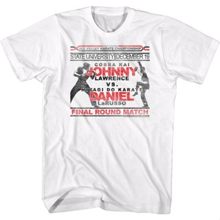 Johnny Vs Daniel Karate Kid T-Shirt เสื้อยืดถูกๆ เสื้อยืดถูกๆ เสื้อยืดคอกลม