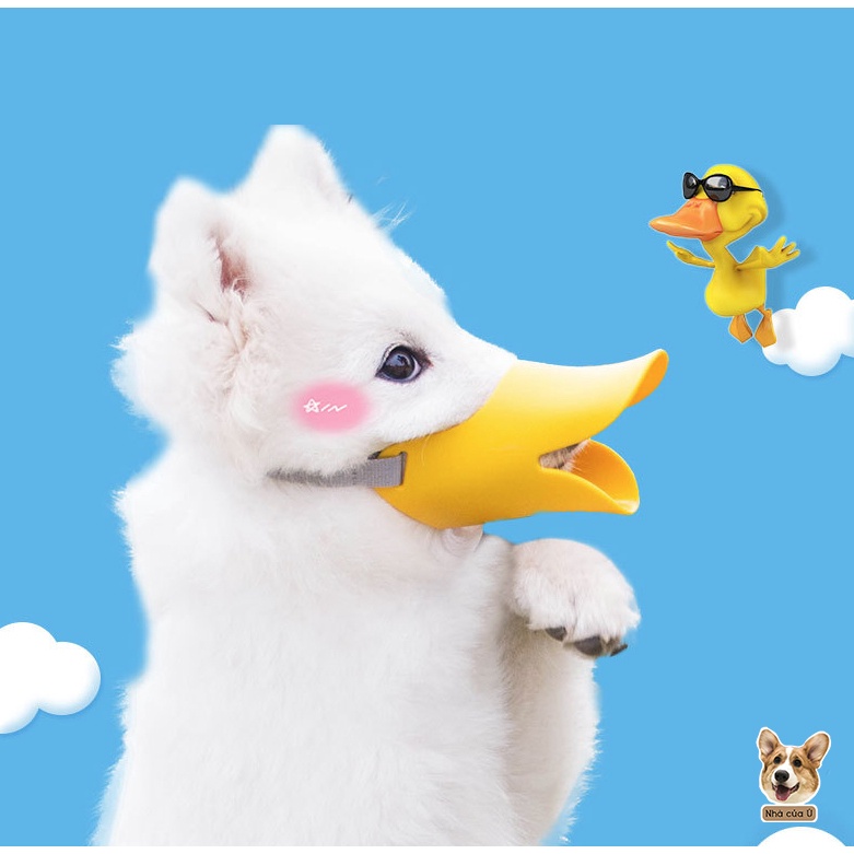 Us Dog Muzzle - Duckbill Muzzle สําหรับสัตว์เลี้ยง