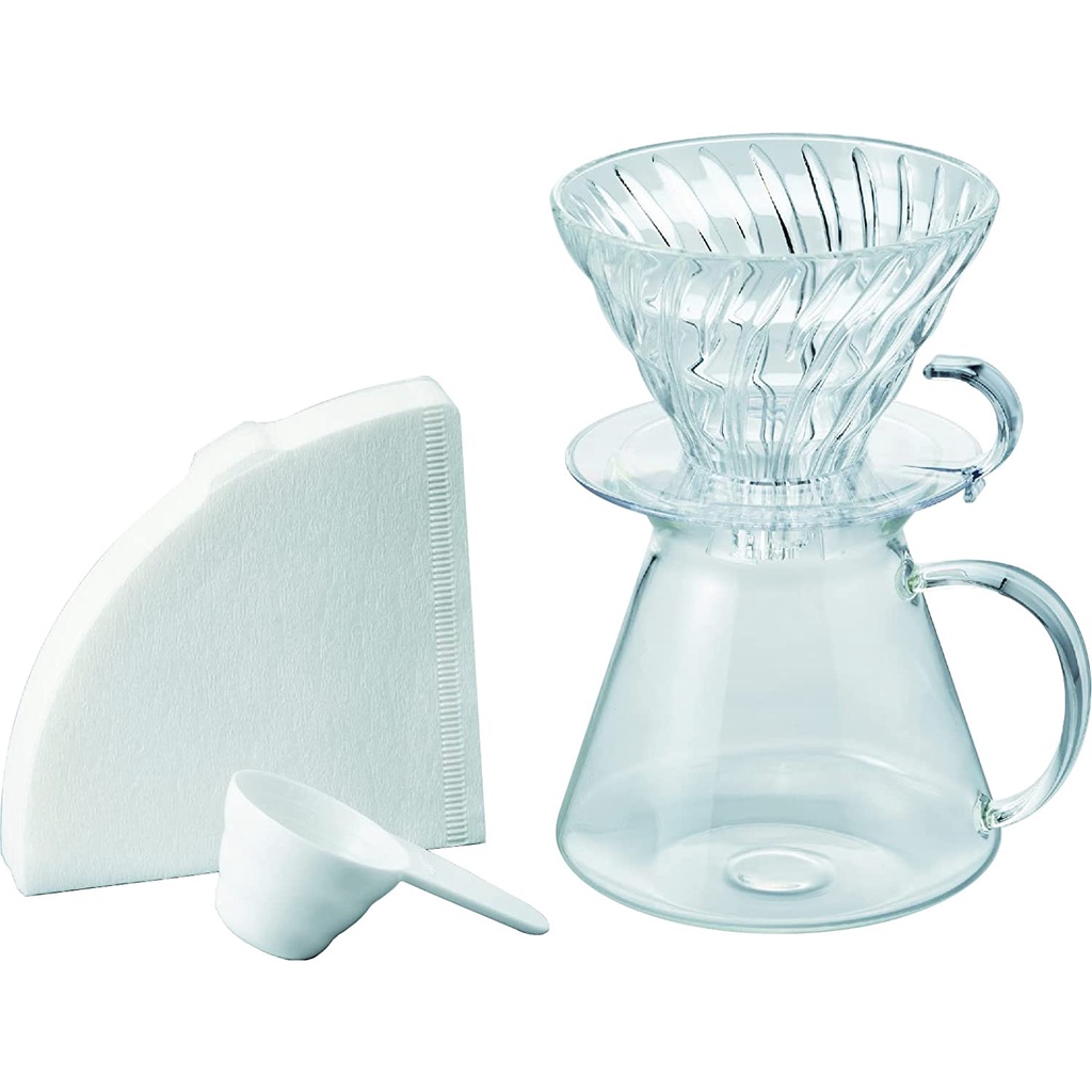 HARIO V60 Glass Brewing Kit ชุดดริปกาแฟแก้ว HARIO V60 – โปรปัง