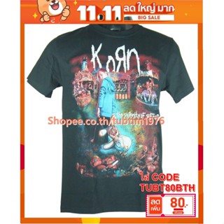 เสื้อวง Korn เสื้อวงดนตรีต่างประเทศ เสื้อวินเทจ คอร์น KON1593