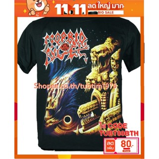 เสื้อวง Morbid Angel เสื้อยืดวงดนตรีร็อค เสื้อวินเทจ มอร์บิด แองเจิ้ล MAL1075