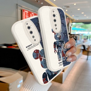 เคสโทรศัพท์มือถือแบบนิ่ม TPU กันกระแทก ลายการ์ตูนหมีหุ่นยนต์ สําหรับ OPPO Reno2 F Reno 2Z