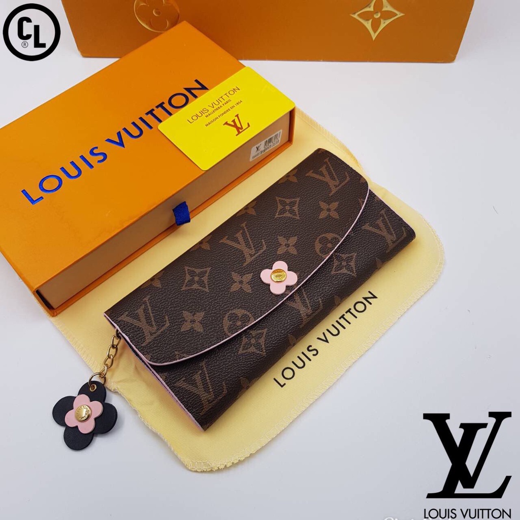 กระเป๋าสตางค์ใบยาว สไตล์หลุยส์ louis Vuitton หลุยส์เกรดพรีเมี่ยม กระเป๋าสตางค์แบบพับ พร้อมกล่องแบรนด์ MPEZ