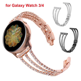 สายนาฬิกาข้อมือ หรูหรา สําหรับ Samsung Galaxy Watch 5 4 Classic 42 มม. 46 มม. Watch3 41 มม. 45 มม. Moto 360