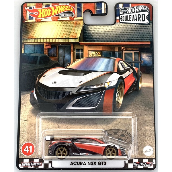 Hot Wheels Boulevard Acura NSX GT3 รถโมเดล
