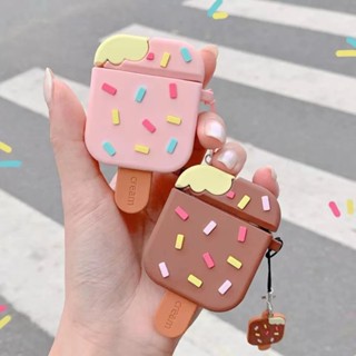 เคสหูฟังบลูทูธ ลายการ์ตูนน่ารัก 3D อุปกรณ์เสริม สําหรับ Apple AirPods 1 2 AirPods Pro