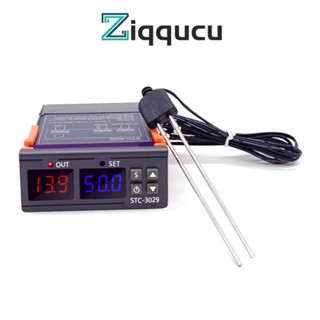 Ziqqucu STC-3029 เครื่องควบคุมอุณหภูมิความชื้น ดิจิทัล สําหรับทดสอบดิน