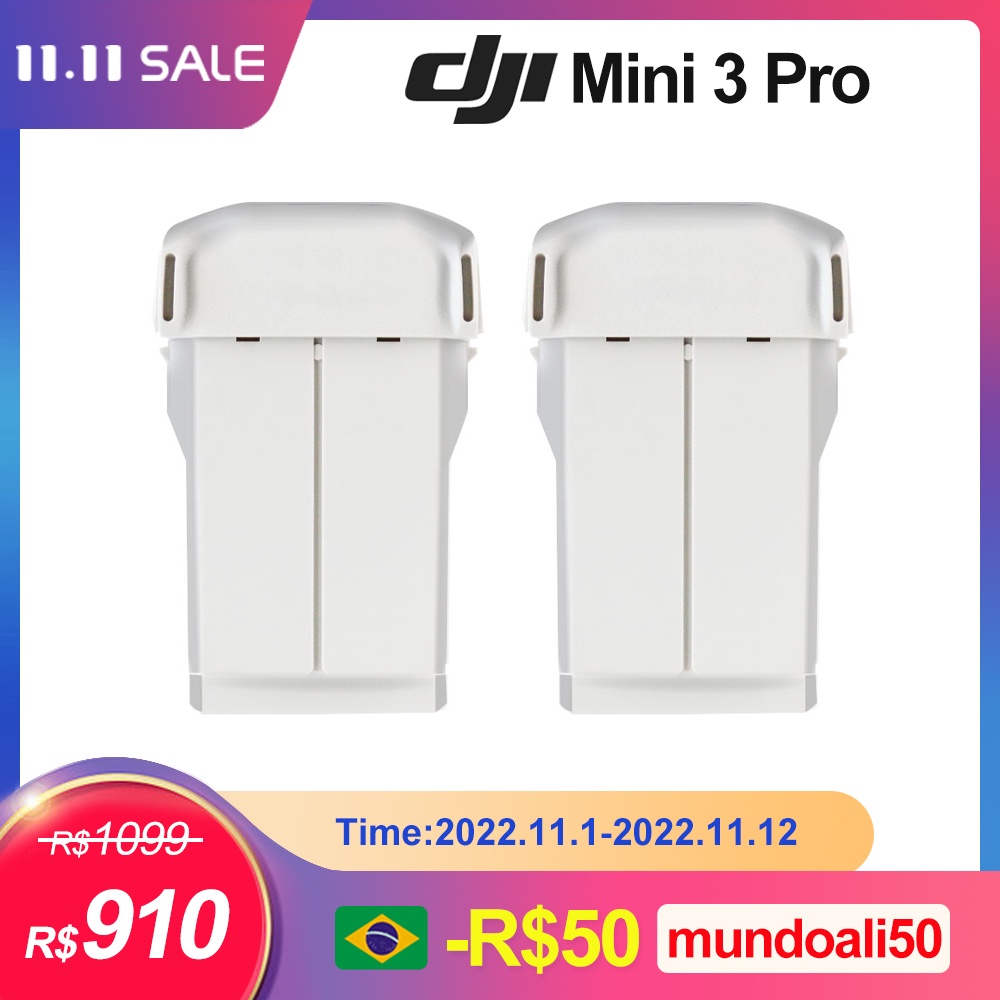 DJI Mini 3 Pro Intelligent Flight Battery Plus Original Max 47 Min หรือ34 Min Flight Time DJI Mini 3 Pro RC อุปกรณ์เสริม