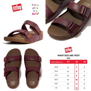 [BOX] Fitflop Mens Gogh Moc Slide Plummy