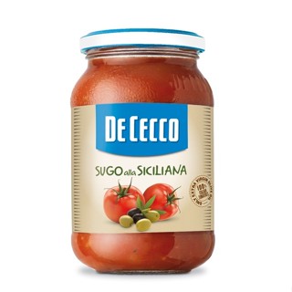 ซอสพาสต้า สิซิเลียน่า - ดีเชคโก้, 400 กรัม DE CECCO SUGO ALLA SICILIANA,400GRS