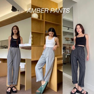 Amber pants by sistersfabric กางเกงขายาวเอวสูงทรงเกาหลีเกาใจ