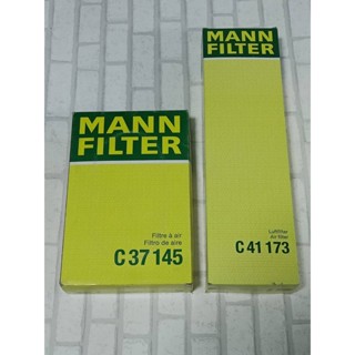 กรองอากาศ Benz S-Class W126 ( 1979 - 1991 ) รุ่น: 280 SE / SEL , 300 SE/SEL / Engine Air Filter Mann C37145 , C41173