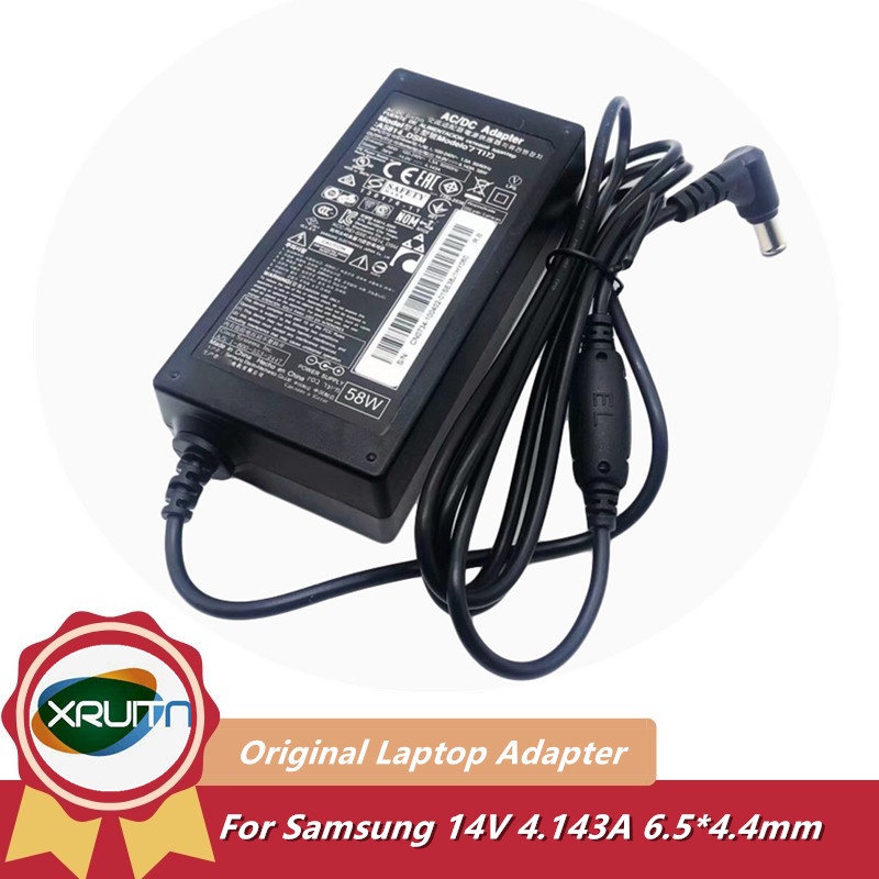 Original A5814-DSM 14V 4.143A 58W AC Adapter แหล่งจ่ายไฟสําหรับ Samsung LCD LED Monitor T24C350 T24C