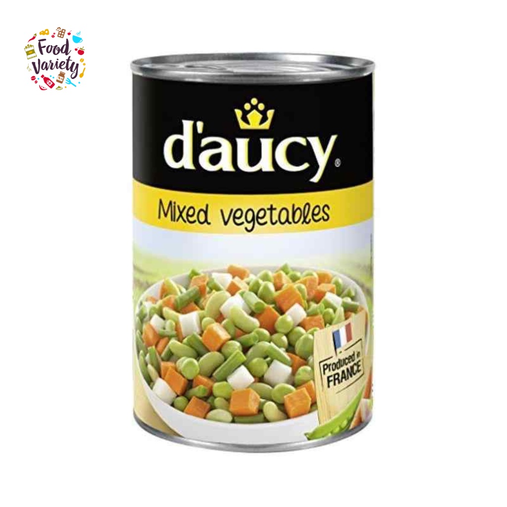 D'aucy Mixed Vegetables 400g โดซี่ ผักรวม 400 กรัม