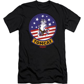 Tomcat Patch Top Gun T-Shirt เสื้อยืดชาย เสื้อแฟชั่นผญ2022 อื่นๆ เสื้อยืดสวยๆ