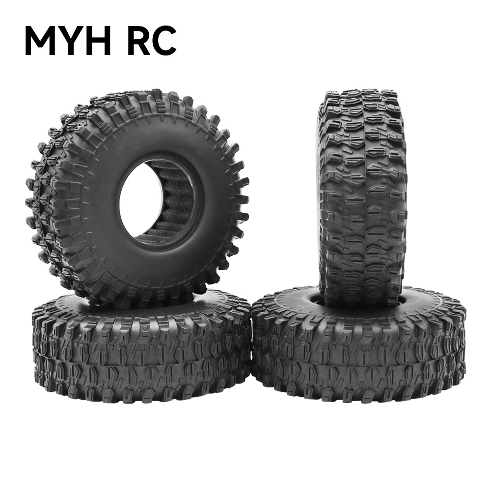 Myhrc ยางล้อรถ 1.9 นิ้ว OD 120*42 มม. สําหรับรถไต่หินบังคับ 1/10 Axial SCX10 II Wraith TRX-4 D90 TF2