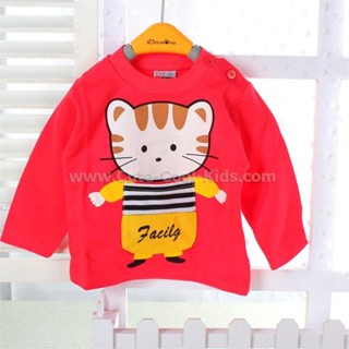 TLB-361 เสื้อแขนยาวเด็กชาย sweater ลายเสือ Size-80 (9-12 เดือน)