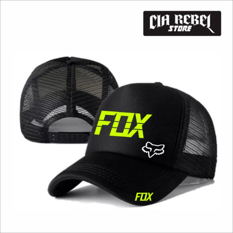 RACING TRUCKER NET HAT RACING LOGO TRUCKER HAT - CIA REBEL