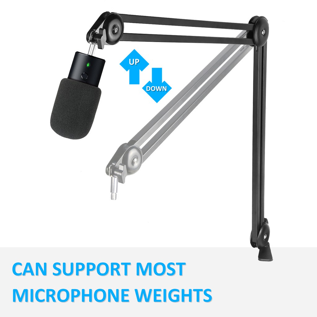 Razer Seiren X Boom Arm Mic Stand with Pop Filter - Professional Broadcast Boom Arm for Razer Seir #6