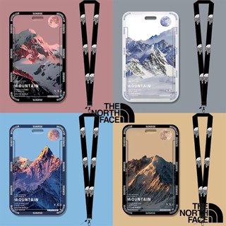 The North Face cardholder กระเป๋าใส่นามบัตร ลายการ์ตูน สําหรับนักเรียน พนักงานขนส่ง