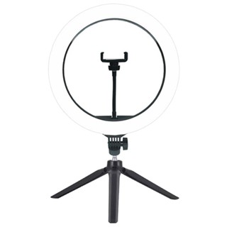 Photography LED Selfie Ring Light Dimmable Camera Lamp with Stand Tripods for Makeup Video Live Studio