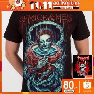 เสื้อวง Of Mice &amp; Men เสื้อลาย ออฟ ไมซ์ แอนด์ เม็น เสื้อผ้าแฟชั่น เสื้อวิ่ง เสื้อวินเทจ RCM1372