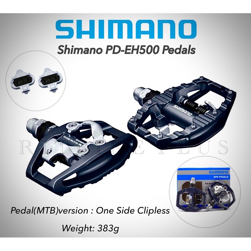(โค๊ดส่วนลด) บันไดจักรยาน SHIMANO PD-EH500 SPD พร้อมคลีท  บันไดสำหรับจักรยานไฮบริดประสิทธิภาพสูง(ของแท้บริษัท) - รูปที่ 7