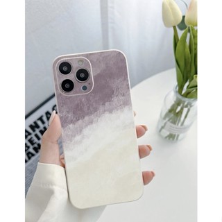 เคสไอโฟนสีควันบุหรี่ไล่สี i6-14promax (Case iphone) เคสมือถือ เคสไล่สี เคสควันบุหรี่ เคสหมอก เคสสีเทา เคสมินิมอล