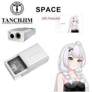 Tanchjim SPACE เครื่องขยายเสียงหูฟัง ชิป TYPE-C เป็น 3.5+4.4 มม. แบบพกพา Mini USB DAC AMP dual CS43131 DSD256 PCM768