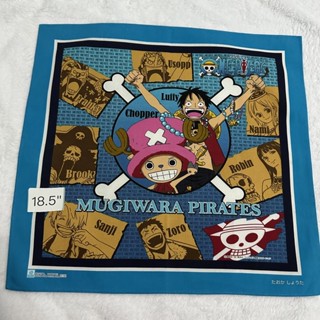 One piece ผ้าเช็ดหน้าวันพีช